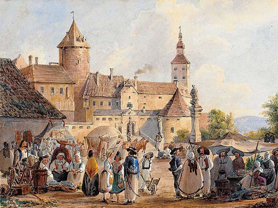 Carl Reiner Burg Schlaining 1840