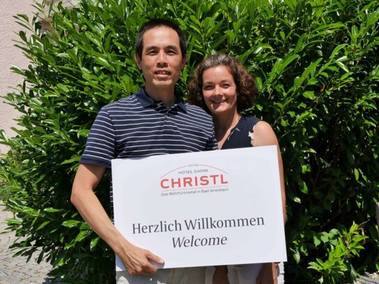 Inhaberpaar Stefanie und Ching Pernreiter-Limsettoe