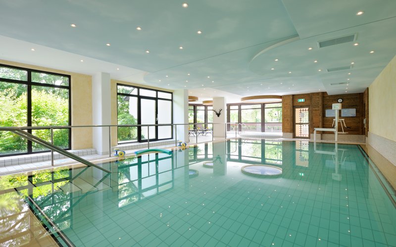 Bad Füssing Johannesbad Thermalhotel Ludwig Thoma Pool Hallenbad