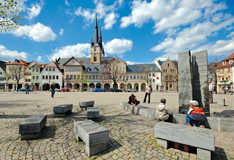 Saalfeld Marktplatz