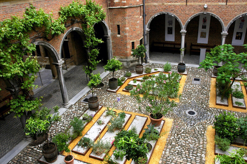 Rockoxhuis Garten Antwerpen – Historischer Renaissancegarten in der Altstadt
