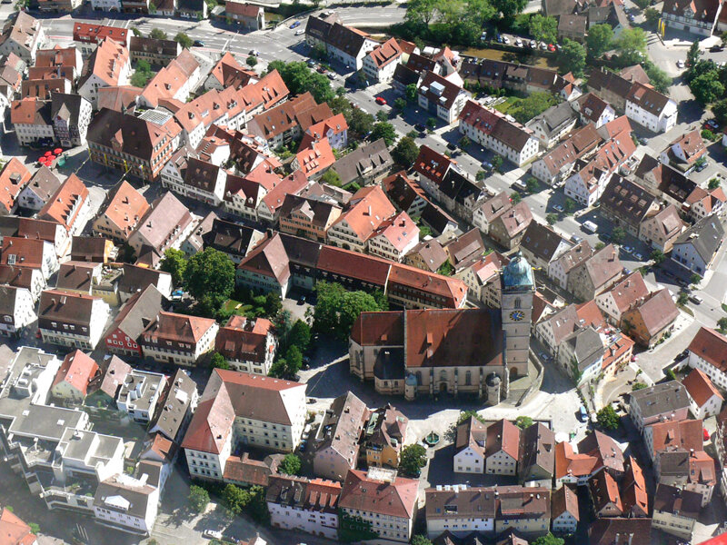 Luftaufnahme Nürtingen