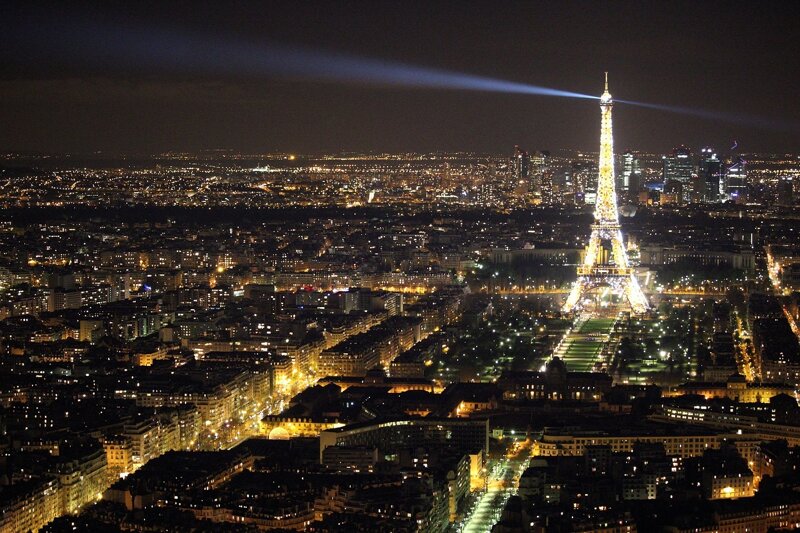 Eiffelturm bei Nacht Paris