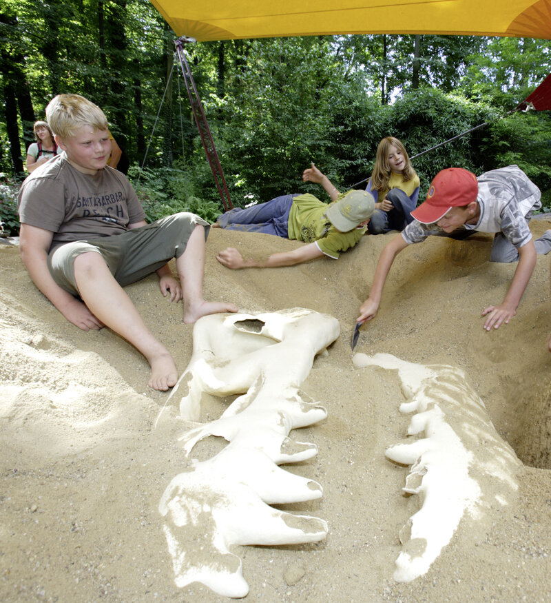 Saurierkralle im Saurierpark Kleinwelka