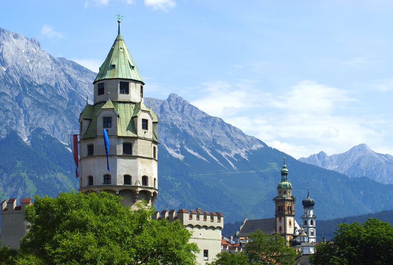 Burg Hasegg mit Münze Hall