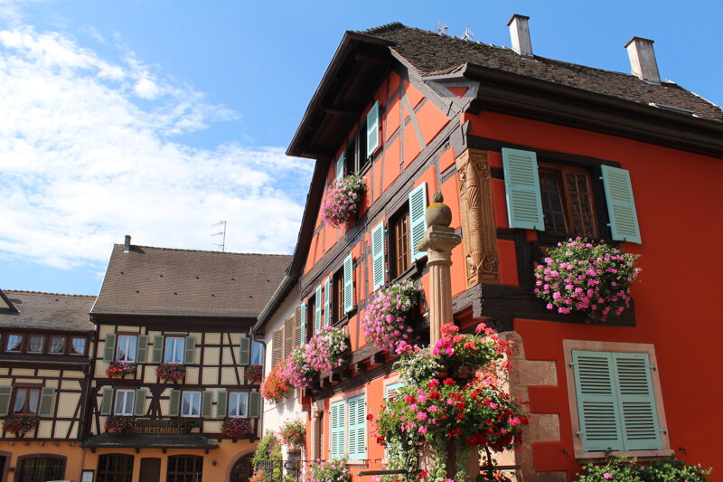 Fachwerkhäuser von Saint-Hippolyte