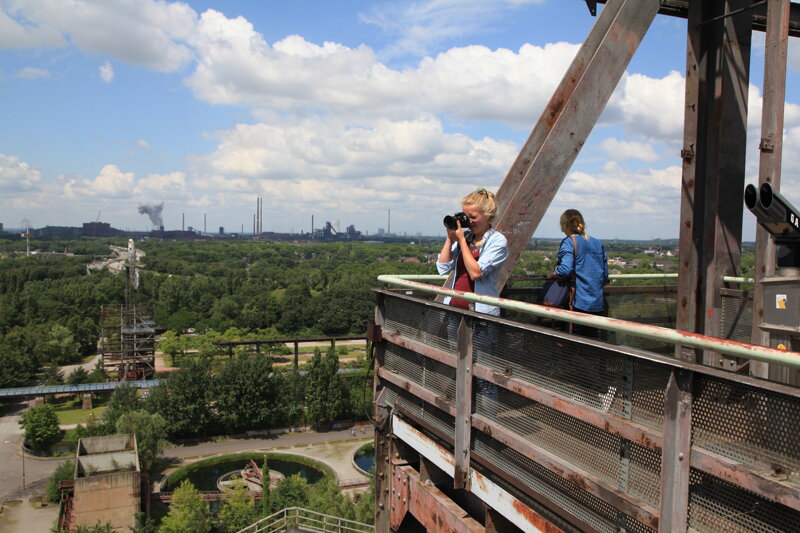 Landschaftspark Duisburg-Nord Aussichtsplattform