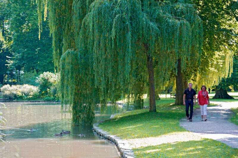 Spaziergang im Kurpark