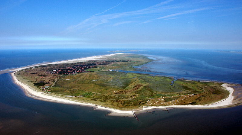 Luftaufnahme Spiekeroog