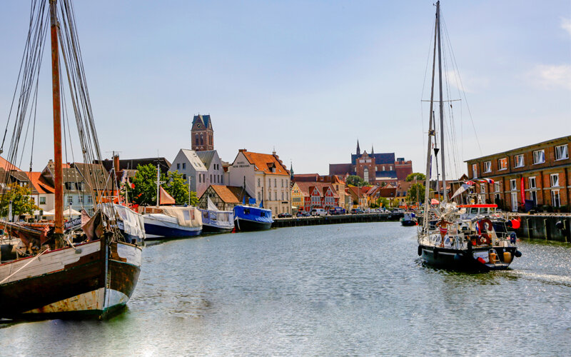 Hafen in Wismar
