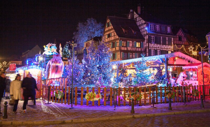 Marché de Noël in Colmar – Weihnachtsmarkt im Elsass
