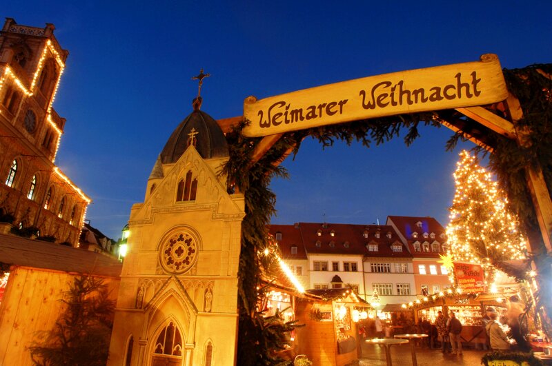 Eingangstor zur Weimarer Weihnacht
