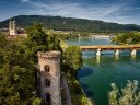 Romantische Rheinbrücke und drei Tage Therme