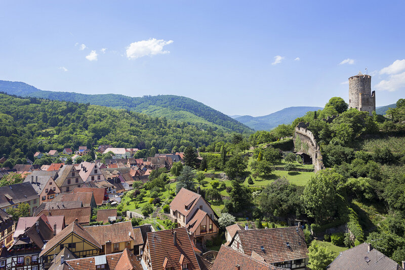 Kaysersberg von oben