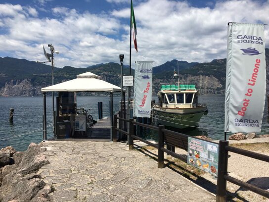 GARDA BOAT TO LIMONE
