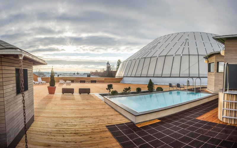 Aulendorf Schwabentherme Außenansicht