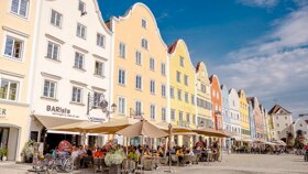 Silberzeile Straßencafe