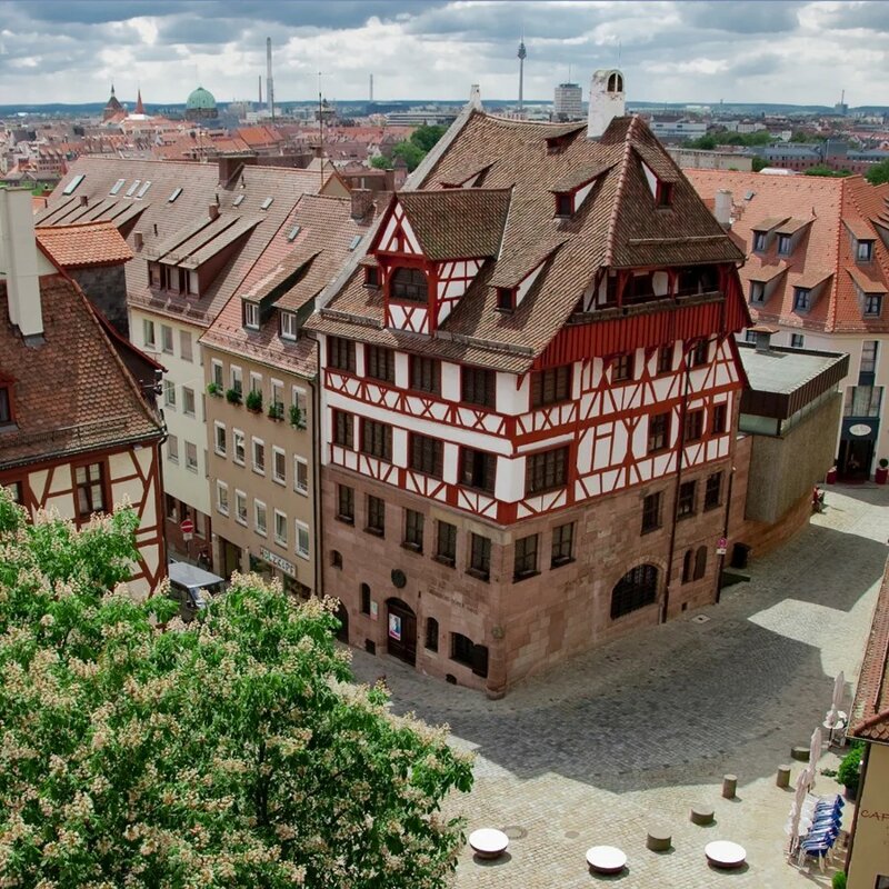 Schöner Brunnen am Hauptmarkt Nürnberg
