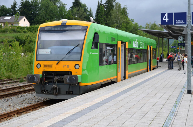 Waldbahn im Bayerischen Wald