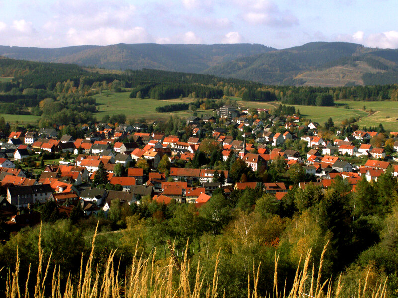 Panorama Wolfshagen im Harz