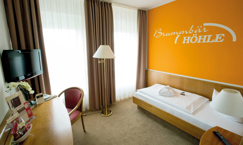 Einzelzimmer im Hotel Sportwelt