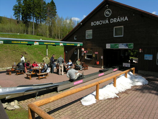 Allwetter-Rodelbahn  Spindlermühle in Tschechien