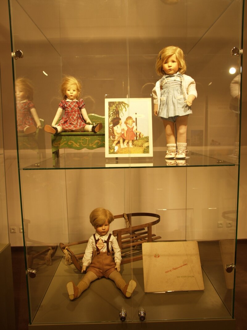 Käthe-Kruse-Puppen in der Spielzeug Manufaktur Bad Kösen