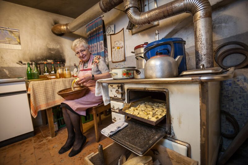 Küche wie vor 100 Jahren