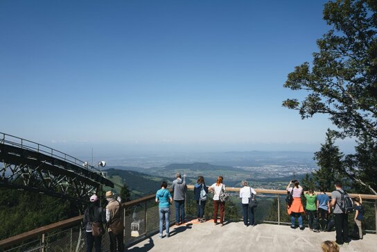 Schauinsland Bergstation Panoramaterrasse 2