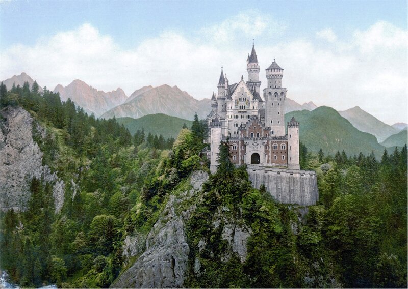 Schloss Neuschwanstein außen
