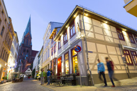 Altstadt Schwerin Buschstraße Dom (c) Pollex, Rötting