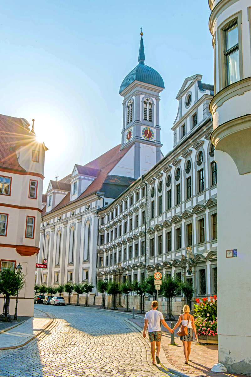 Ehemalige Jesuitenuniversität Dillingen – heute Akademie für Lehrerfortbildung