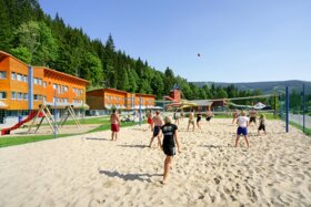 Beachwolleyball Aquapark