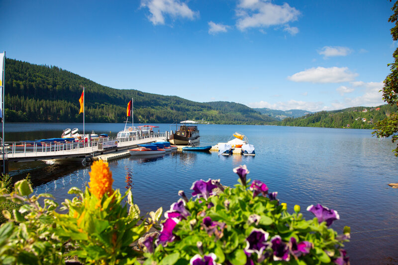 Boote am Titisee