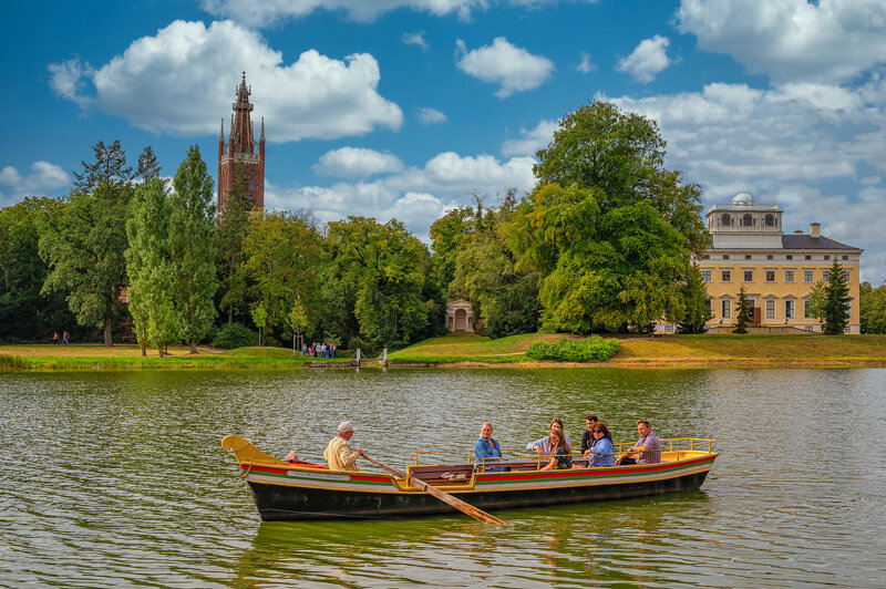 Gondelfahrt im Wörlitzer Park