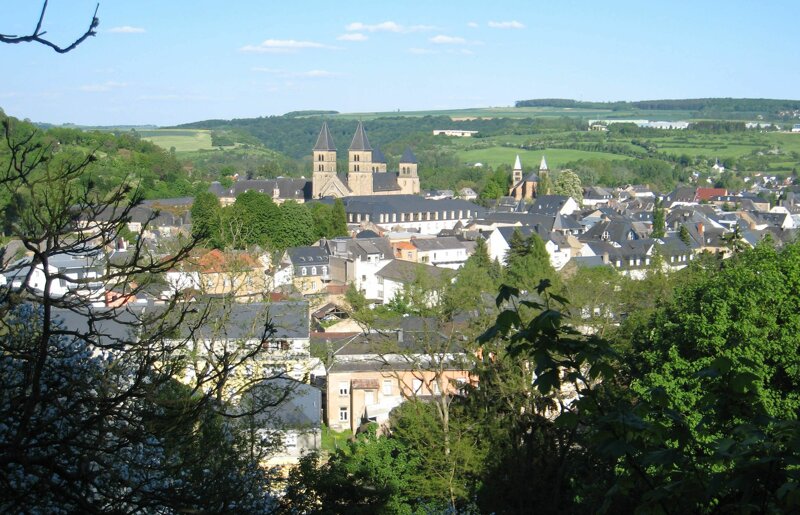 Übersicht über Echternach