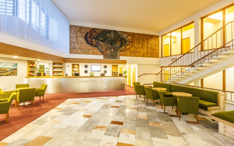 Pec pod Snežkou Hotel Horizont Lobby Rezeption