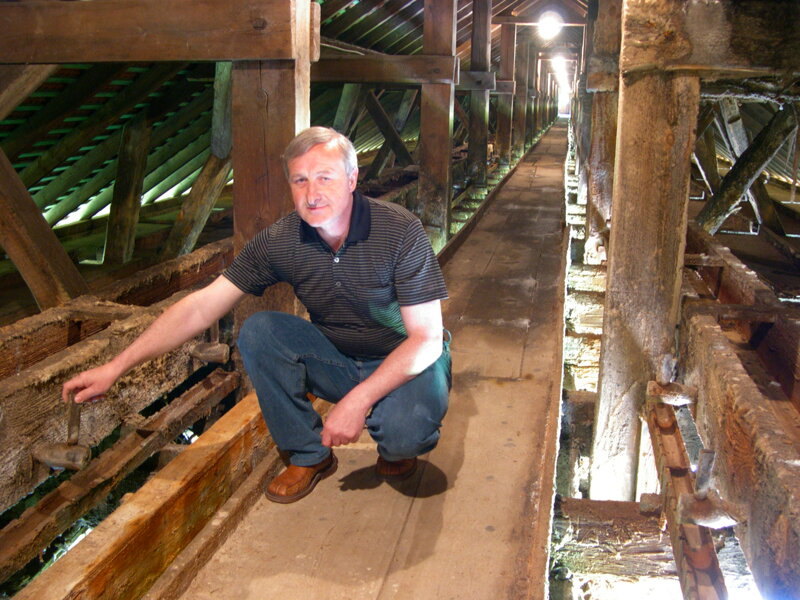 Gradierwerk Louise in Bad Sulza von innen