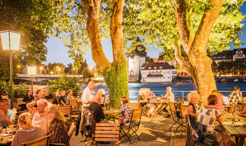 Abend raussitzen 3 Nächte Konstanz