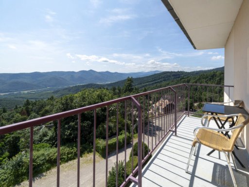 Colmar, Crémant und diese Aussicht vom Balkon!