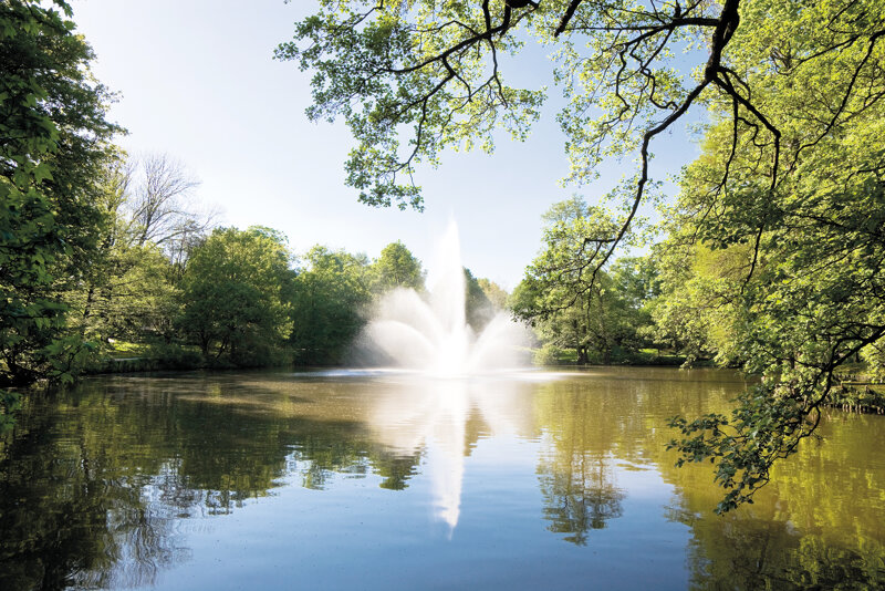 Kurpark Bad Homburg – historische Parkanlage neben dem Schloss