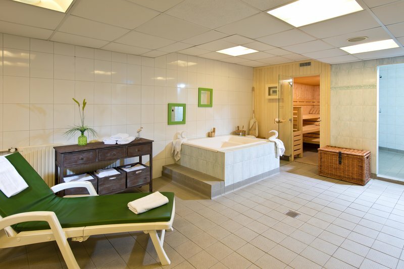 Wellnessbereich mit Sauna
