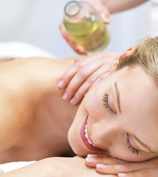 Aromaöl-Massage