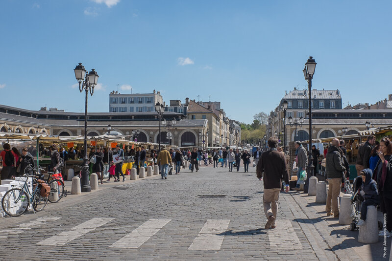 Place du marché, Versailles