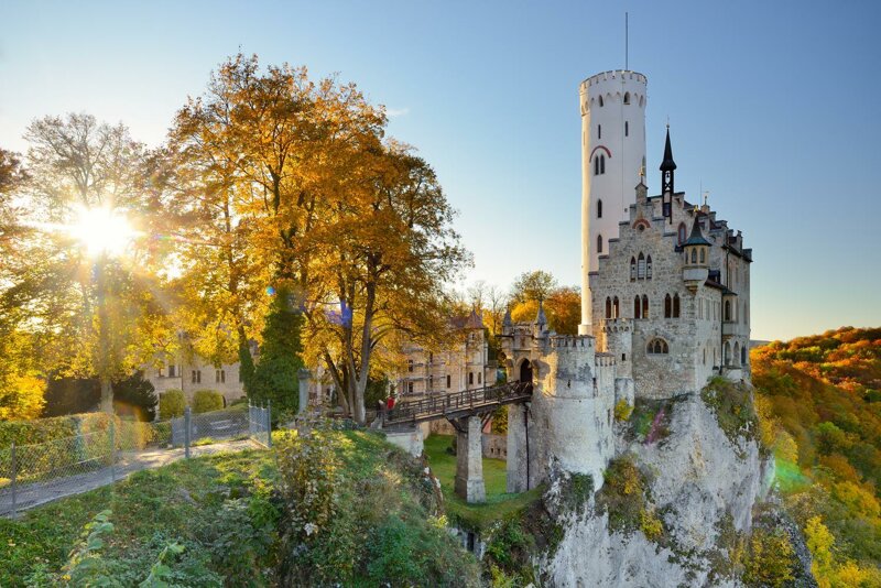 Schloss Lichtenstein auf der Schwäbischen Alb