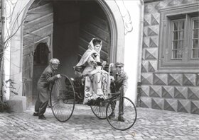Bertha Benz Fahrt mit Söhnen