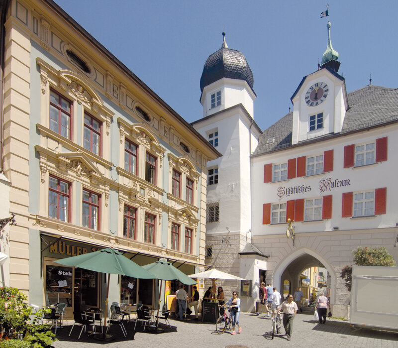 Mittertor – spätgotisches Stadttor in Rosenheim