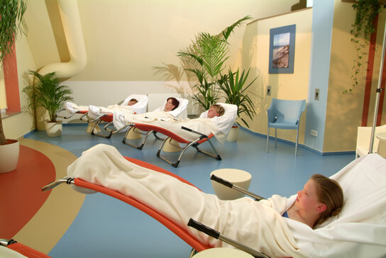 Ruheraum im Wellnessbereich