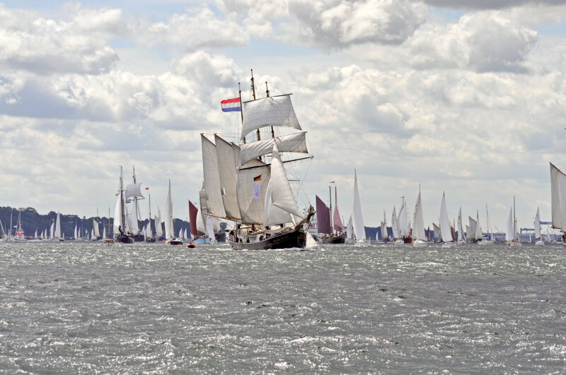 Windjammerparade Kieler Woche