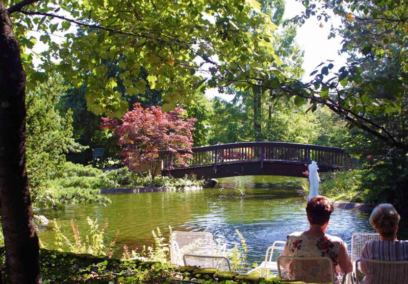 Kurpark Bad Füssing im Bayerischen Bäderdreieck